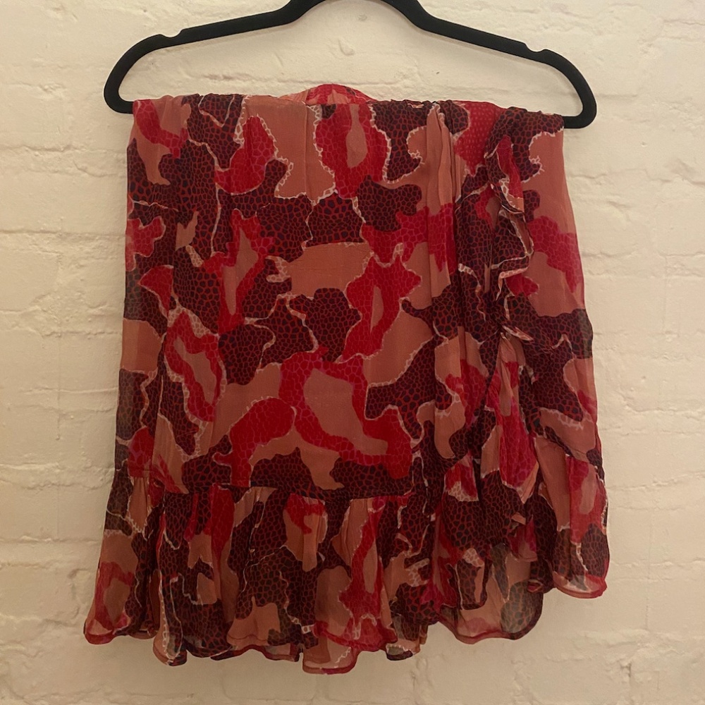 CKS Contemporary Key Styles Mini Skirt Red